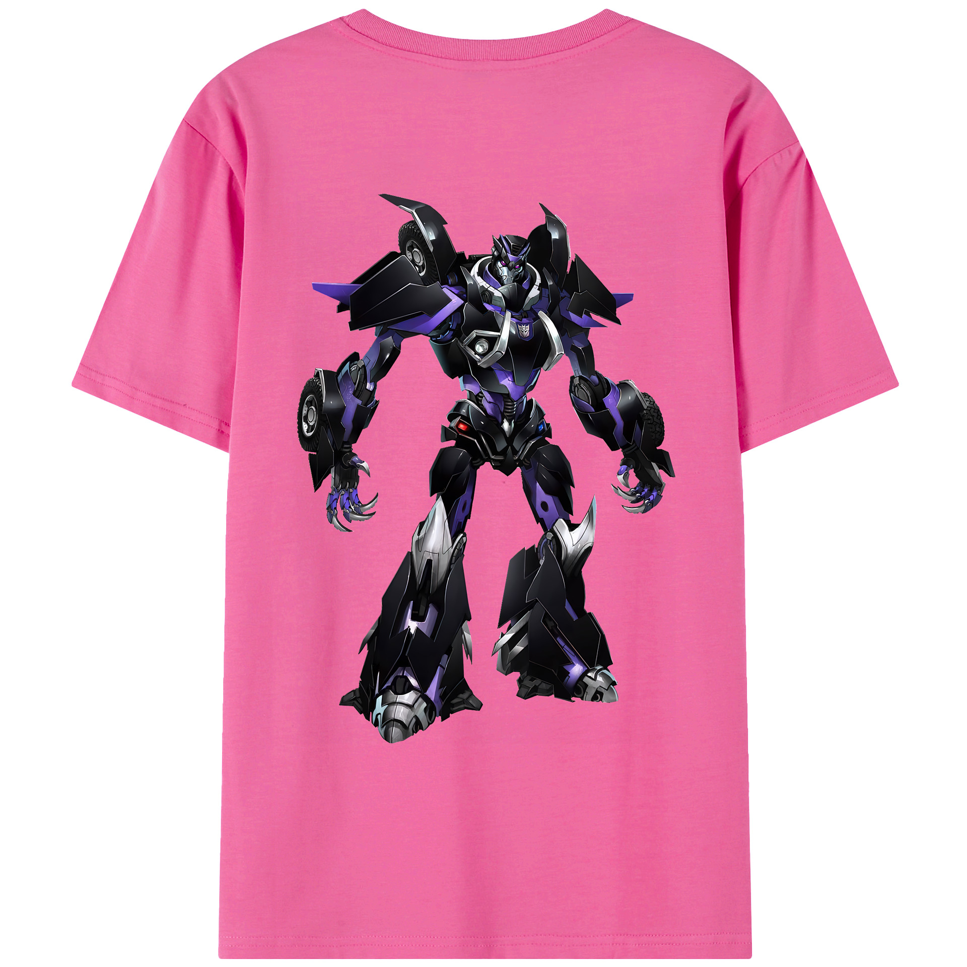 （画像用） Transformers トランスフォーマー レディース半袖Tシャツ(バックプリント)